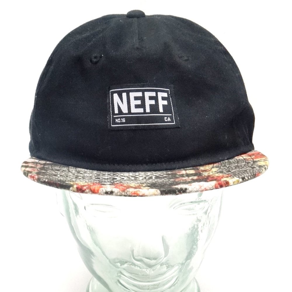 Neff Floral Brim Snapback Hat
